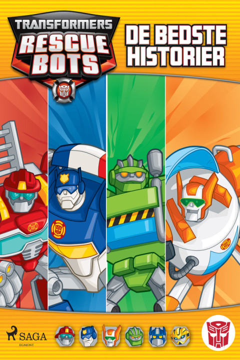 Omslag: Transformers - Rescue Bots - De bedste historier