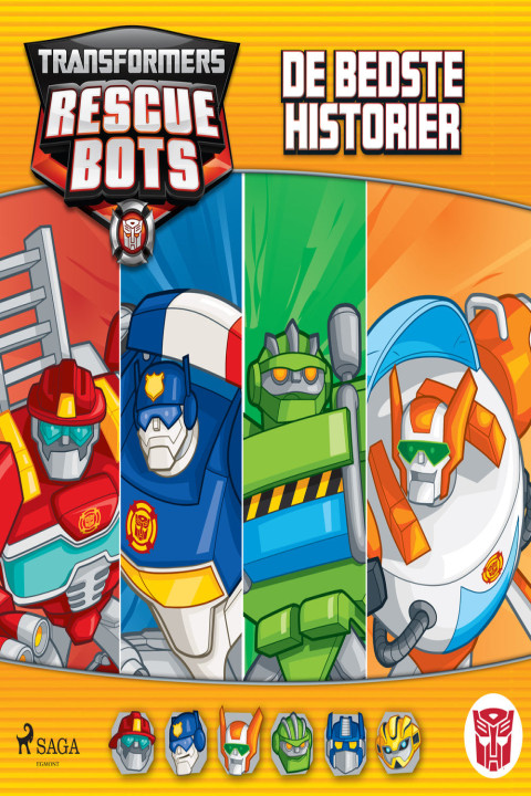 Omslag: Transformers - Rescue Bots - De bedste historier