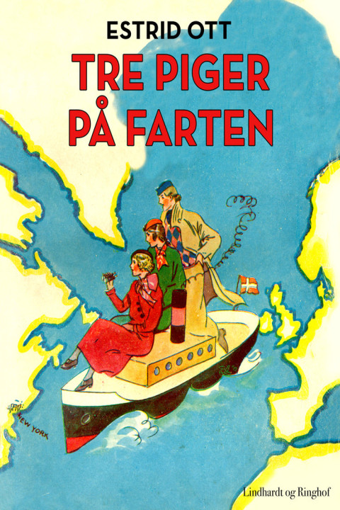 Omslag: Tre piger på farten