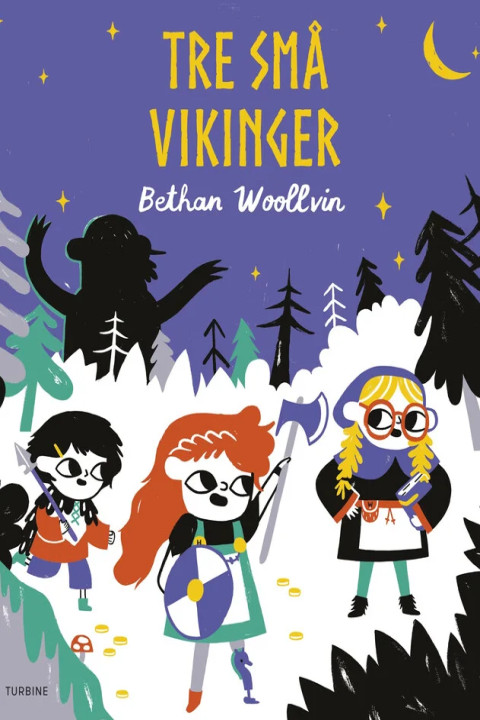 Omslag: Tre små vikinger
