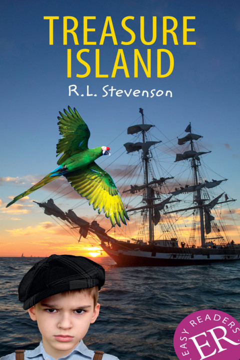 Omslag: Treasure Island, ER C