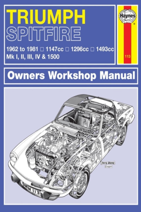 Omslag: Trimph Spitfire Owner s Workshop Manual