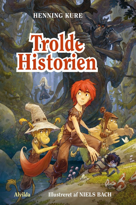 Omslag: Trolde Historien