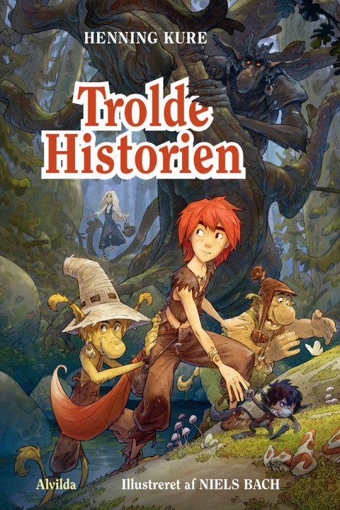 Omslag: Trolde Historien
