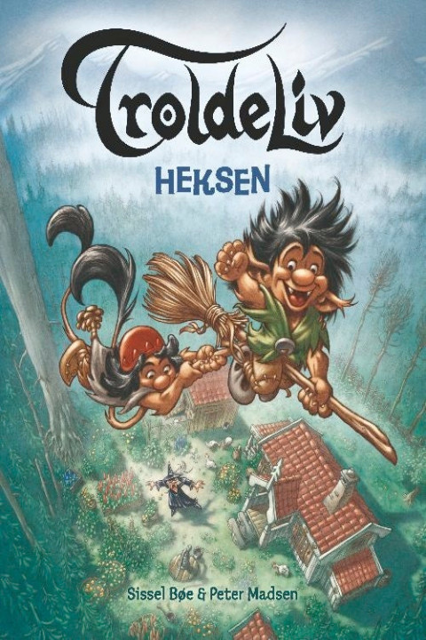 Omslag: Troldeliv 8 - Heksen