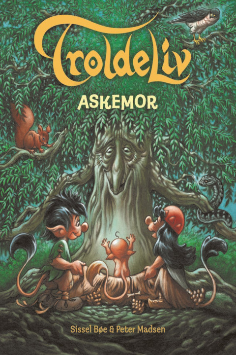 Omslag: Troldeliv - Askemor