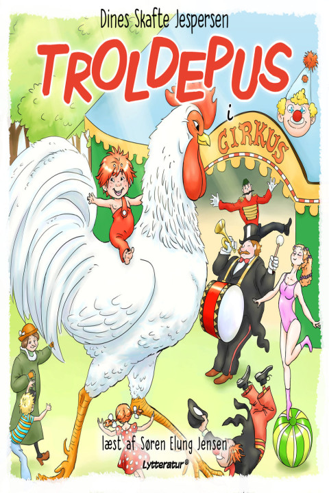 Omslag: Troldepus i cirkus