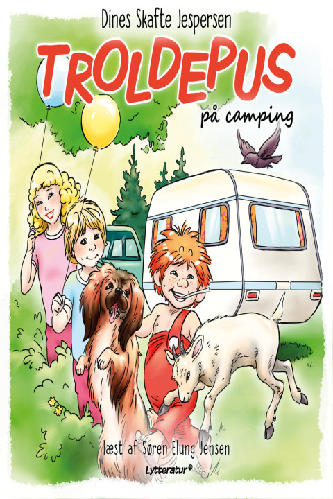 Omslag: Troldepus på camping