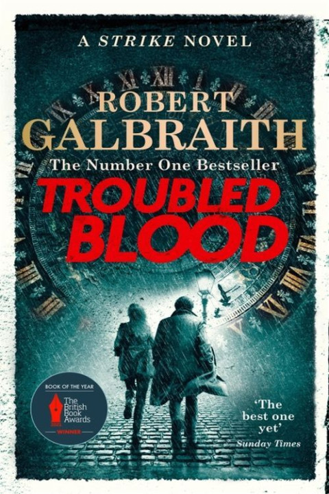 Omslag: Troubled Blood