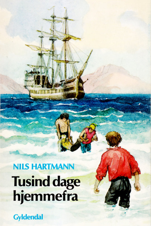Omslag: Tusind dage hjemmefra