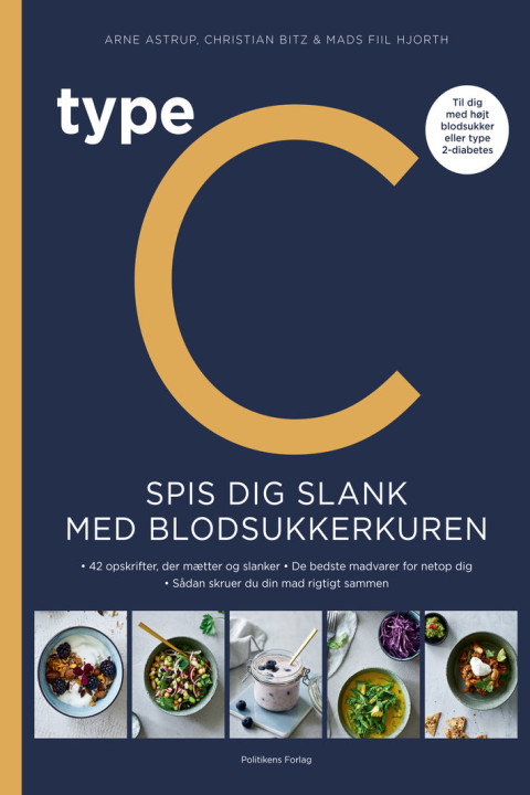 Omslag: Type C - Spis dig slank efter Blodsukkerkuren