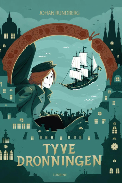 Omslag: Tyvedronningen