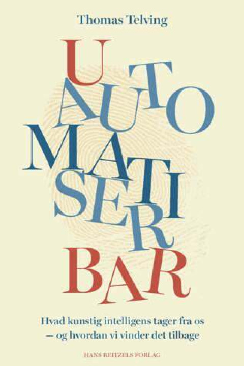 Omslag: Uautomatiserbar