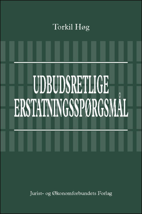 Omslag: Udbudsretlige erstatningsspørgsmål