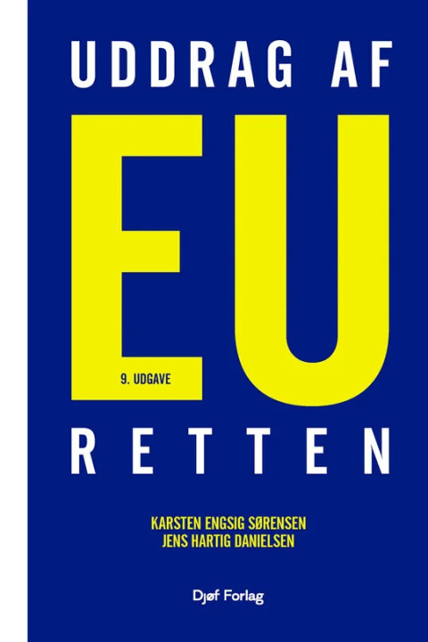 Omslag: Uddrag af EU-Retten