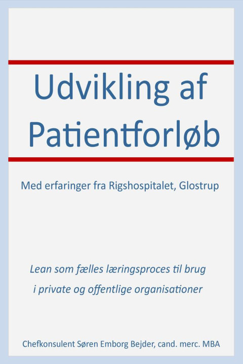 Omslag: Udvikling af Patientforløb