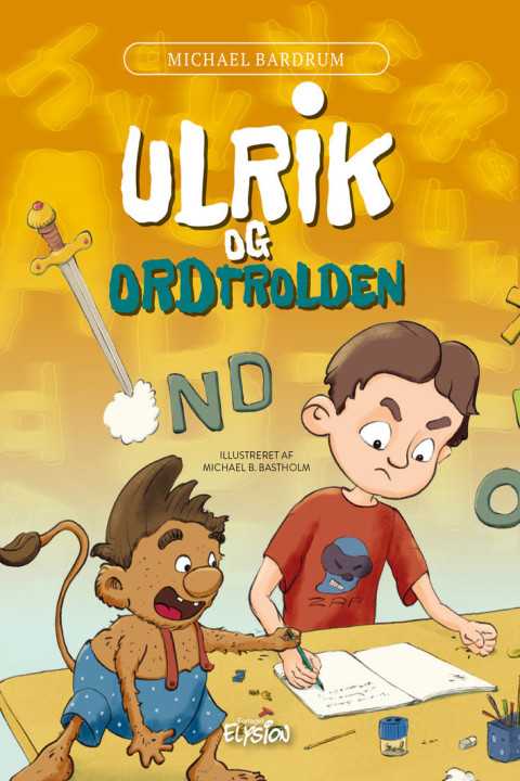 Omslag: Ulrik og Ordtrolden