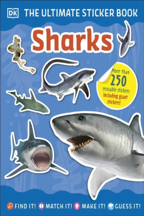 Omslag: Ultimate Sticker Book Sharks