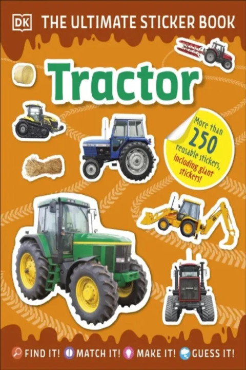 Omslag: Ultimate Sticker Book Tractor