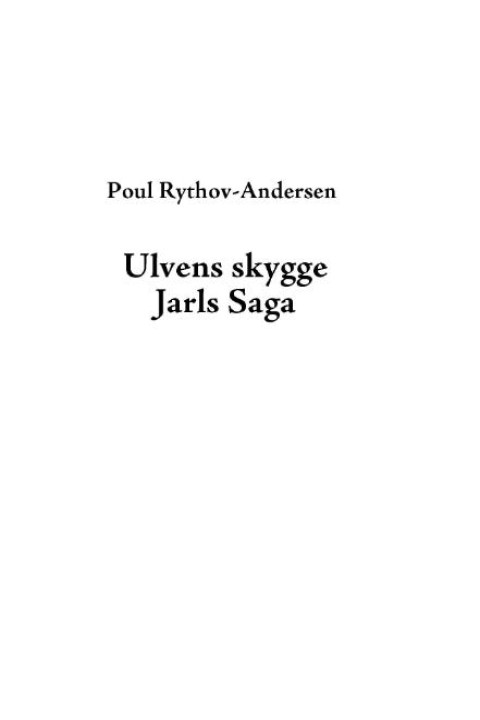 Omslag: Ulvens skygge