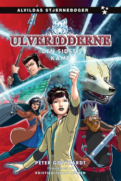Omslag: Ulveridderne 4: Den sidste kamp