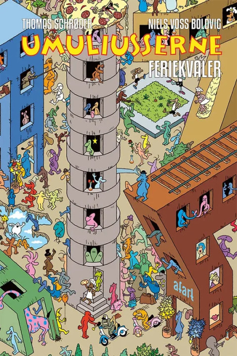 Omslag: Umuliusserne - Feriekvaler