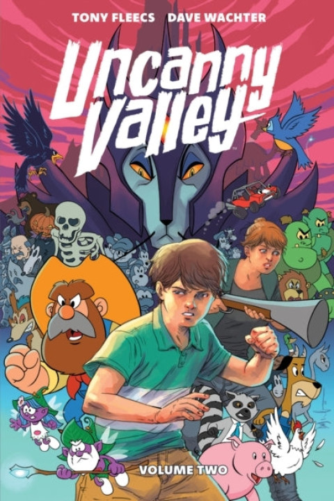 Omslag: Uncanny Valley Vol. 2
