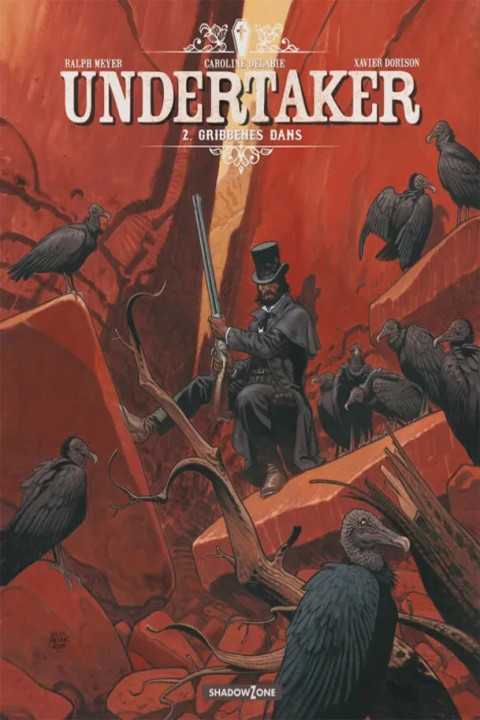 Omslag: Undertaker 2 - Gribbenes Dans