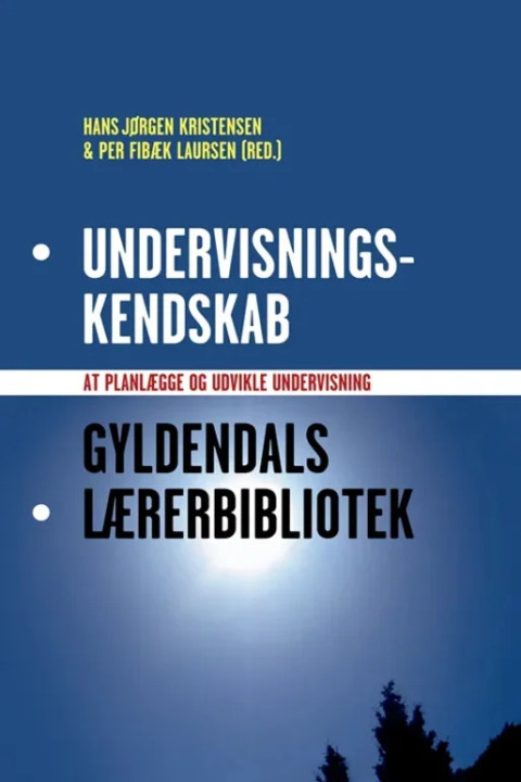 Omslag: Undervisningskendskab