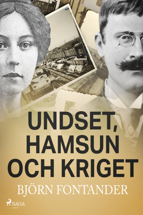 Omslag: Undset, Hamsun och kriget
