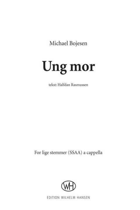 Omslag: Ung mor