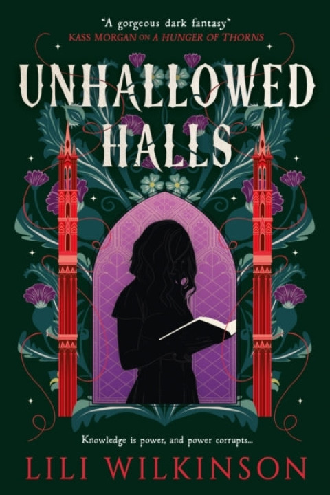 Omslag: Unhallowed Halls