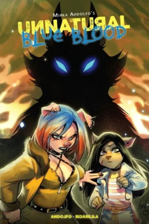 Omslag: Unnatural: Blue Blood