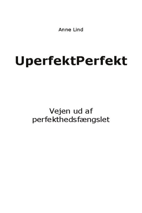 Omslag: UperfektPerfekt