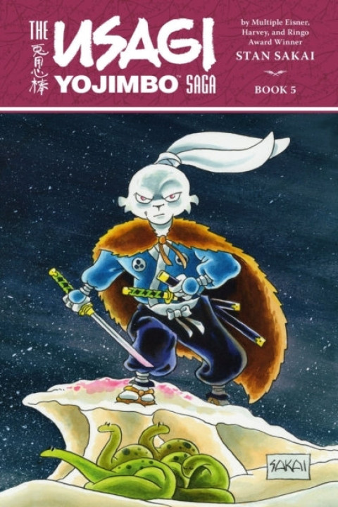 Omslag: Usagi Yojimbo Saga Volume 5 Second Edition