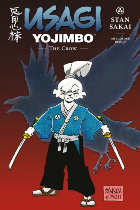 Omslag: Usagi Yojimbo Volume 40: the Crow