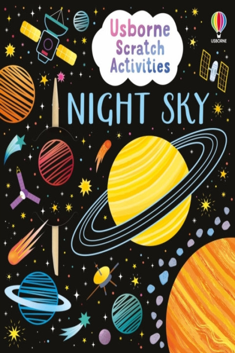 Omslag: Usborne Scratch Activities Night Sky
