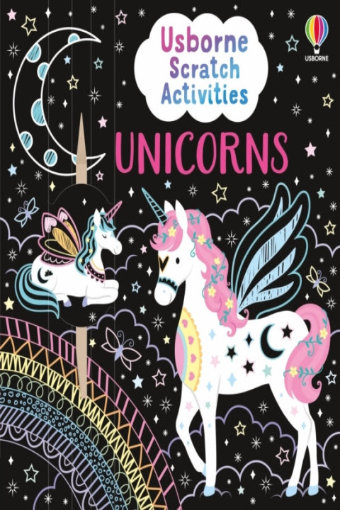 Omslag: Usborne Scratch Activities Unicorns