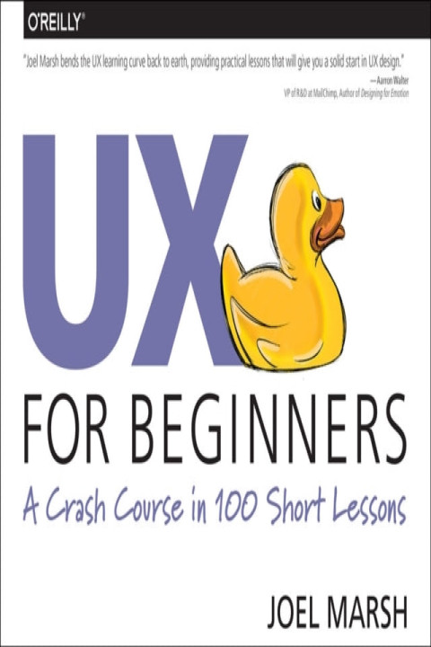 Omslag: Ux for Beginners