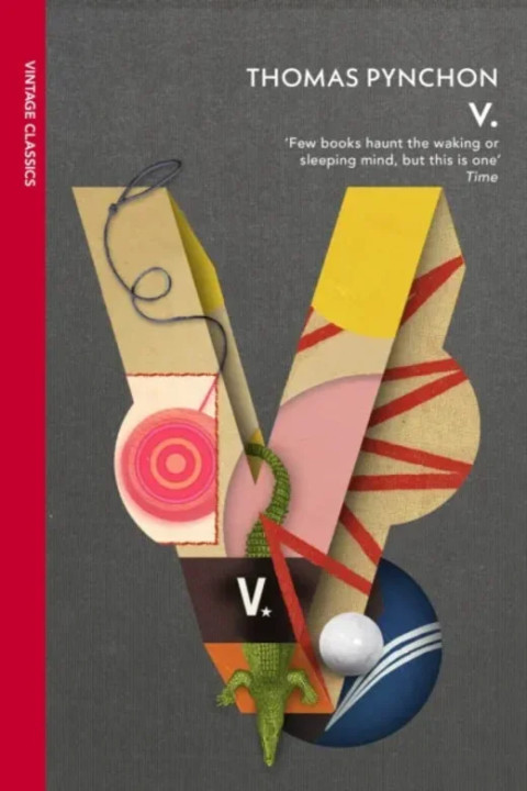 Omslag: V. - A Novel