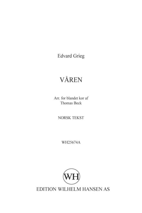 Omslag: Våren