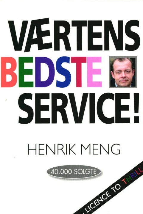 Omslag: Værtens bedste service - .