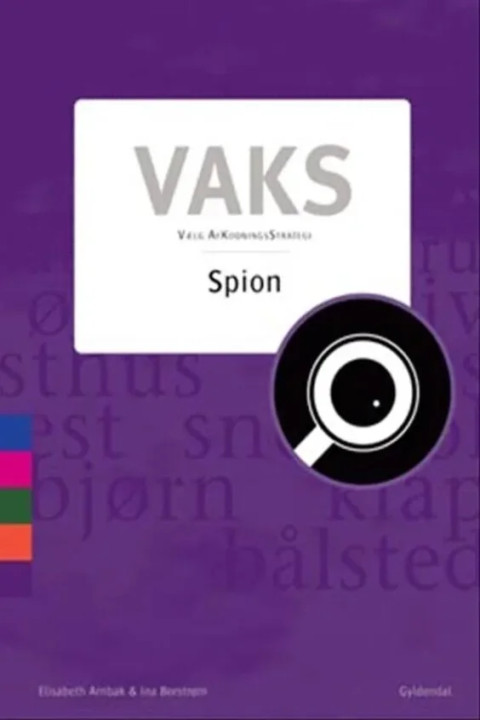 Omslag: Vaks - Spion