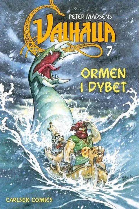 Omslag: Valhalla 7 - Ormen i dybet