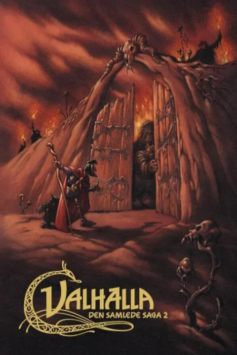 Omslag: Valhalla: Den samlede saga 2