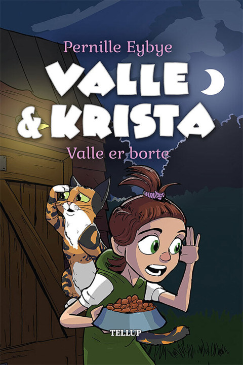 Omslag: Valle & Krista #5: Valle er borte