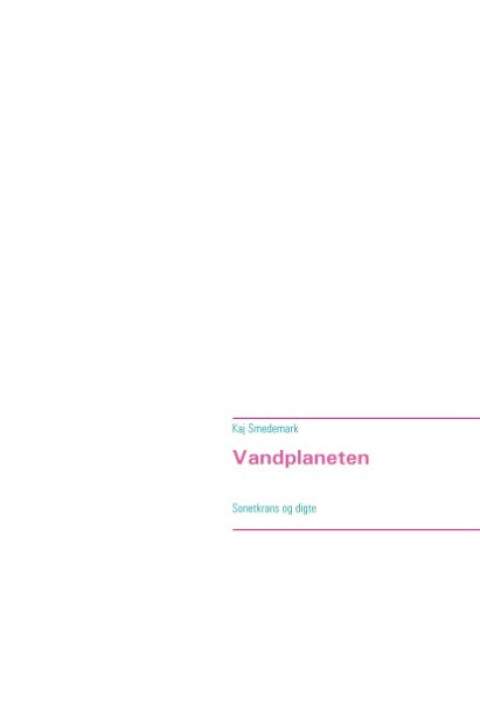 Omslag: Vandplaneten