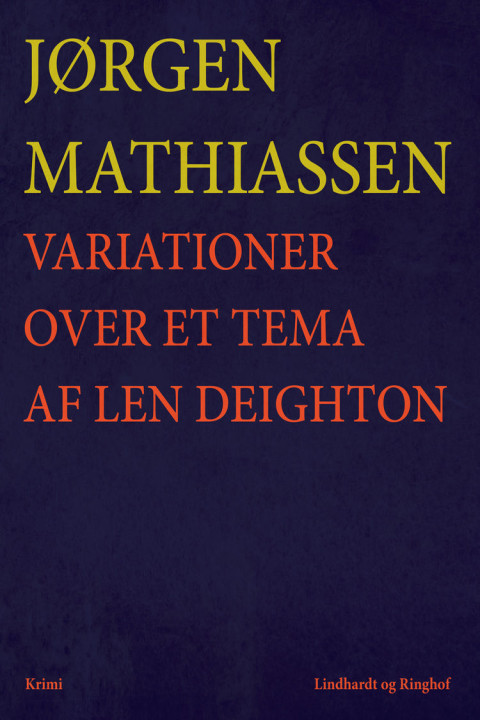 Omslag: Variationer over et tema af Len Deighton