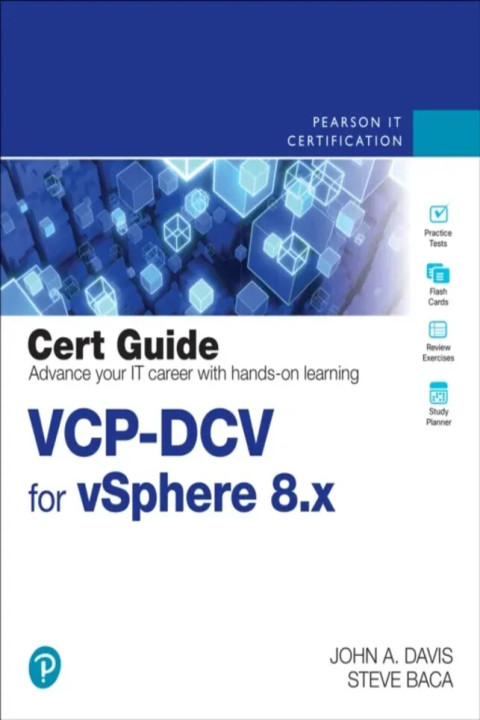 Omslag: VCP-DCV for vSphere 8.x Cert Guide