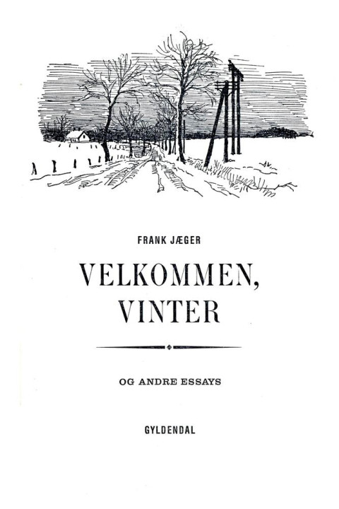 Omslag: Velkommen, Vinter og andre essays